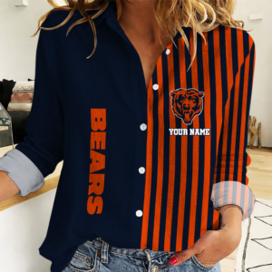 Limited Edition – Customized NFL Chicago Bears Women Casual Shirt