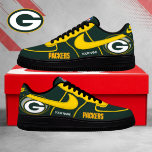 Limited Edition – Customized NFL Green Bay Packers Air Force 1 Shoes