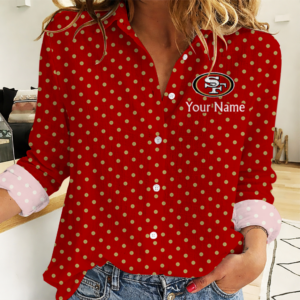 Limited Edition – Customized NFL San Francisco 49Ers Women Casual Shirt