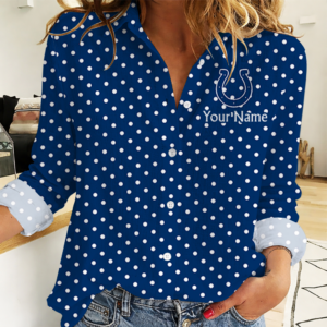 Limited Edition – Customized NFL Indianapolis Colts Women Casual Shirt