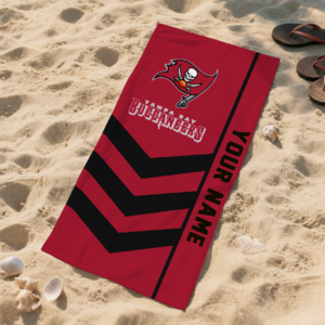 Limited Edition – Customized NFL Tampa Bay Buccaneers Beach Towel
