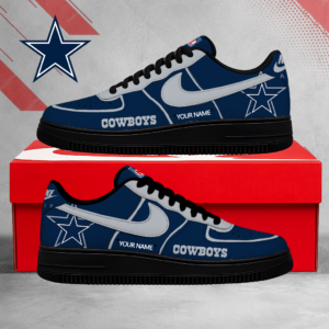 Limited Edition – Customized NFL Dallas Cowboys Air Force 1 Shoes