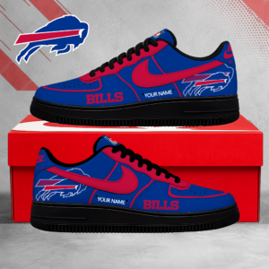 Limited Edition – Customized NFL Buffalo Bills Air Force 1 Shoes