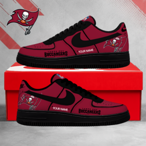 Limited Edition – Customized NFL Tampa Bay Buccaneers Air Force 1 Shoes