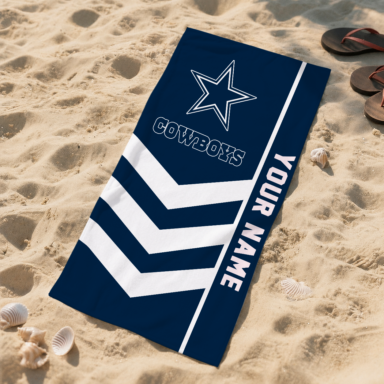 Limited Edition – Customized NFL Dallas Cowboys Beach Towel