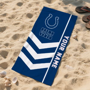 Limited Edition – Customized NFL Indianapolis Colts Beach Towel