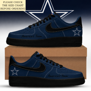 Limited Edition – Customized NFL Dallas Cowboys Air Force 1 Shoes