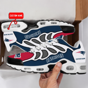 Limited Edition – Customized NFL New England Patriots Air Max Plus Sneakers