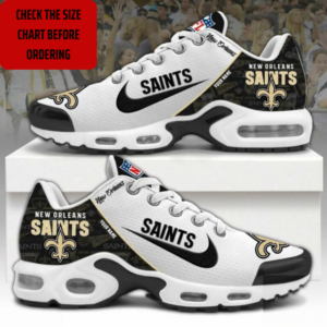 Limited Edition – Customized NFL New Orleans Saints Air Max Plus Sneakers