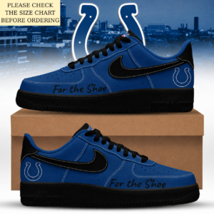 Limited Edition – Customized NFL Indianapolis Colts Air Force 1 Shoes