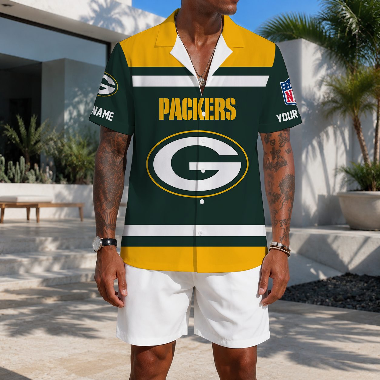 Limited Edition – Customized NFL Green Bay Packers Unisex Hawaiian Shirt