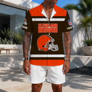 Limited Edition – Customized NFL Cleveland Browns Unisex Hawaiian Shirt