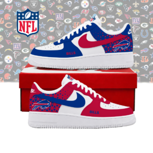 Limited Edition – Customized NFL Buffalo Bills Air Force 1 Shoes