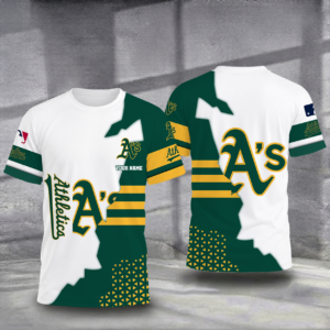 Limited Edition – Customized MLB Oakland Athletics Unisex T-Shirt