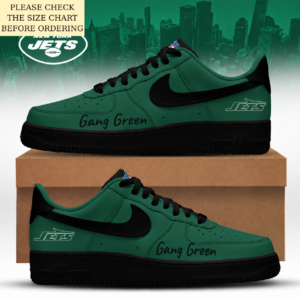 Limited Edition – Customized NFL New York Jets Air Force 1 Shoes