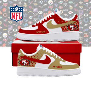 Limited Edition – Customized NFL San Francisco 49Ers Air Force 1 Shoes