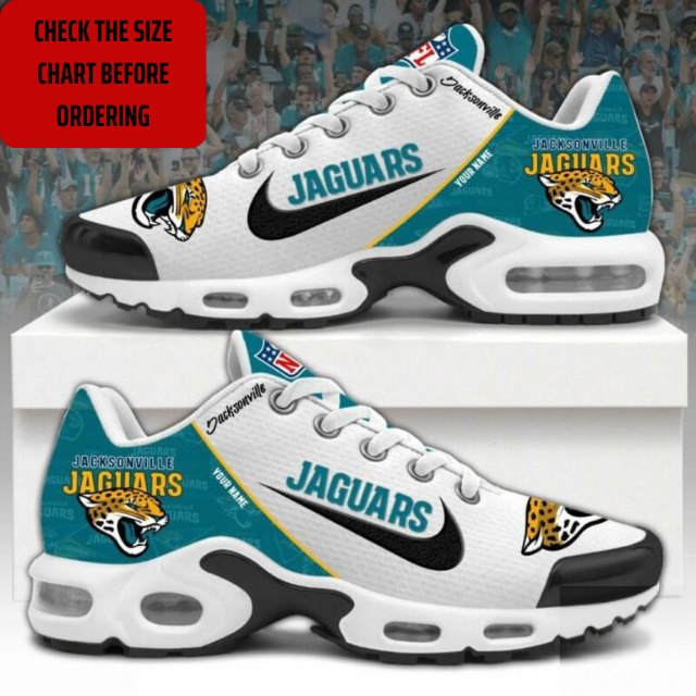 Limited Edition – Customized NFL Jacksonville Jaguars Air Max Plus Sneakers
