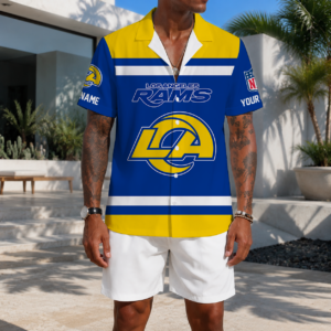 Limited Edition – Customized NFL Los Angeles Rams Unisex Hawaiian Shirt