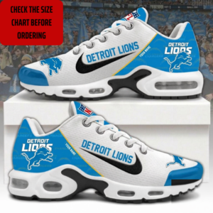 Limited Edition – Customized NFL Detroit Lions Air Max Plus Sneakers