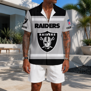 Limited Edition – Customized NFL Las Vegas Raiders Unisex Hawaiian Shirt