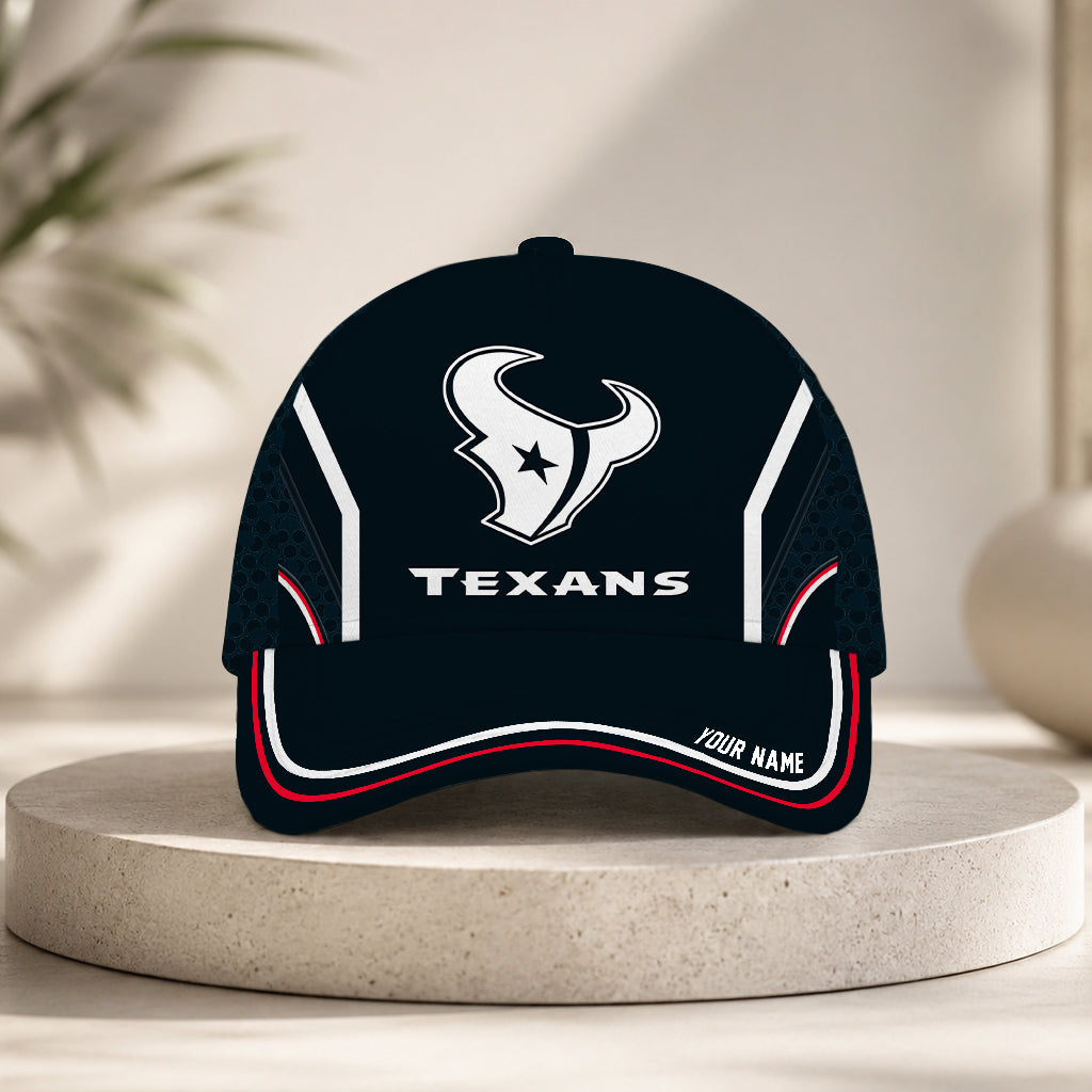 Limited Edition – Customized NFL Houston Texans Classic Cap - Image 2