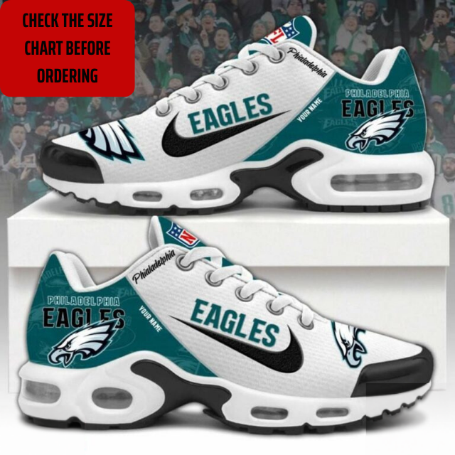 Limited Edition – Customized NFL Philadelphia Eagles Air Max Plus Sneakers