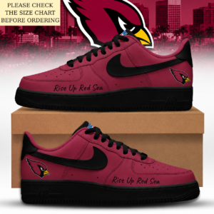 Limited Edition – Customized NFL Arizona Cardinals Air Force 1 Shoes