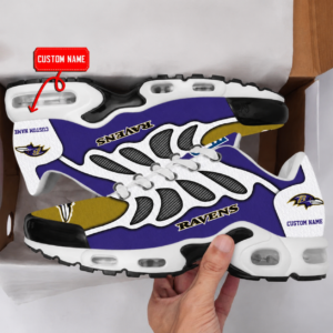 Limited Edition – Customized NFL Baltimore Ravens Air Max Plus Sneakers