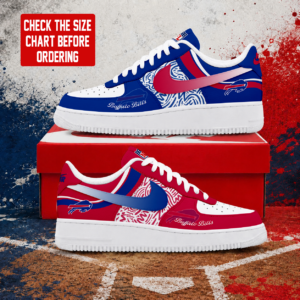 Limited Edition – Customized NFL Buffalo Bills Air Force 1 Shoes