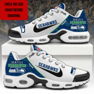 Limited Edition – Customized NFL Seattle Seahawks Air Max Plus Sneakers