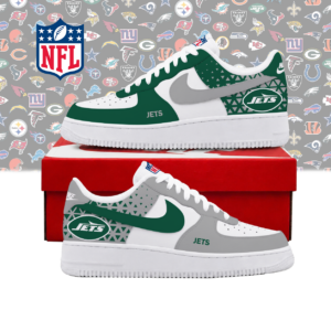 Limited Edition – Customized NFL New York Jets Air Force 1 Shoes