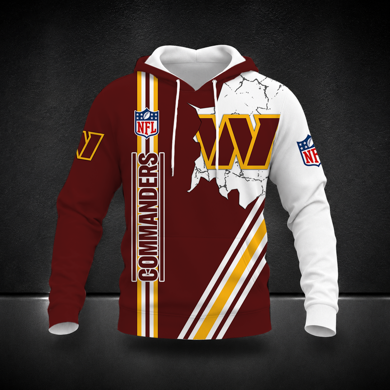 Limited Edition – Customized NFL Washington Commanders T-Shirt, Sweatshirt, Hoodie & Zip Hoodie
