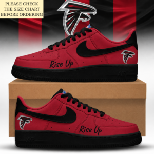 Limited Edition – Customized NFL Atlanta Falcons Air Force 1 Shoes