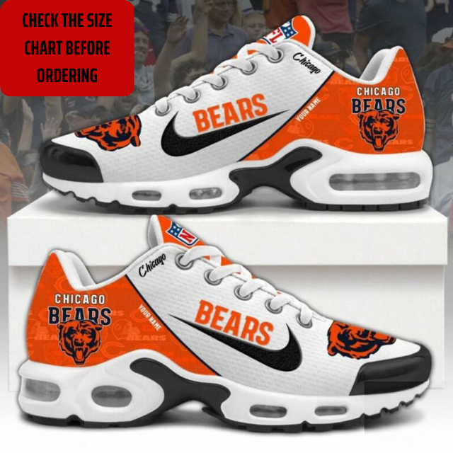 Limited Edition – Customized NFL Chicago Bears Air Max Plus Sneakers