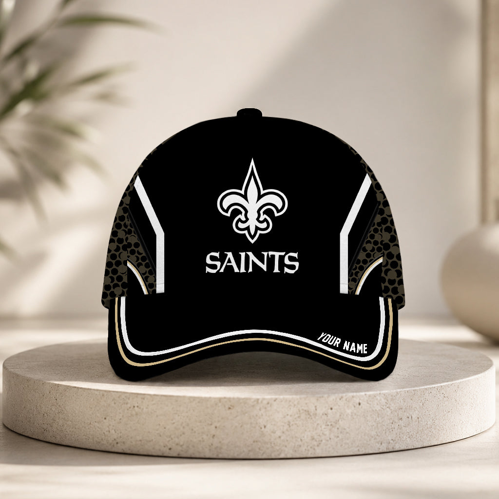 Limited Edition – Customized NFL New Orleans Saints Classic Cap - Image 2