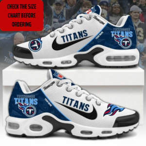 Limited Edition – Customized NFL Tennessee Titans Air Max Plus Sneakers
