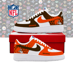 Limited Edition – Customized NFL Cleveland Browns Air Force 1 Shoes