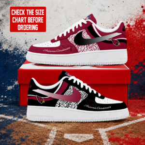 Limited Edition – Customized NFL Arizona Cardinals Air Force 1 Shoes