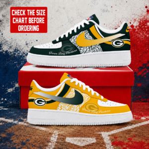 Limited Edition – Customized NFL Green Bay Packers Air Force 1 Shoes