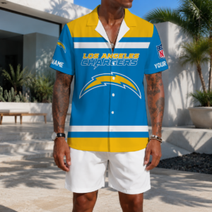 Limited Edition – Customized NFL Los Angeles Chargers Unisex Hawaiian Shirt