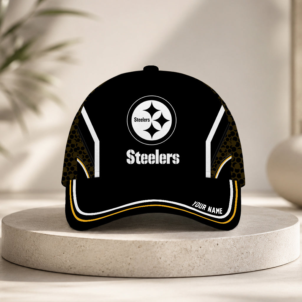 Limited Edition – Customized NFL Pittsburgh Steelers Classic Cap - Image 2