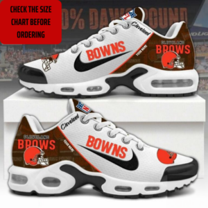 Limited Edition – Customized NFL Cleveland Browns Air Max Plus Sneakers