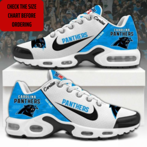 Limited Edition – Customized NFL Carolina Panthers Air Max Plus Sneakers