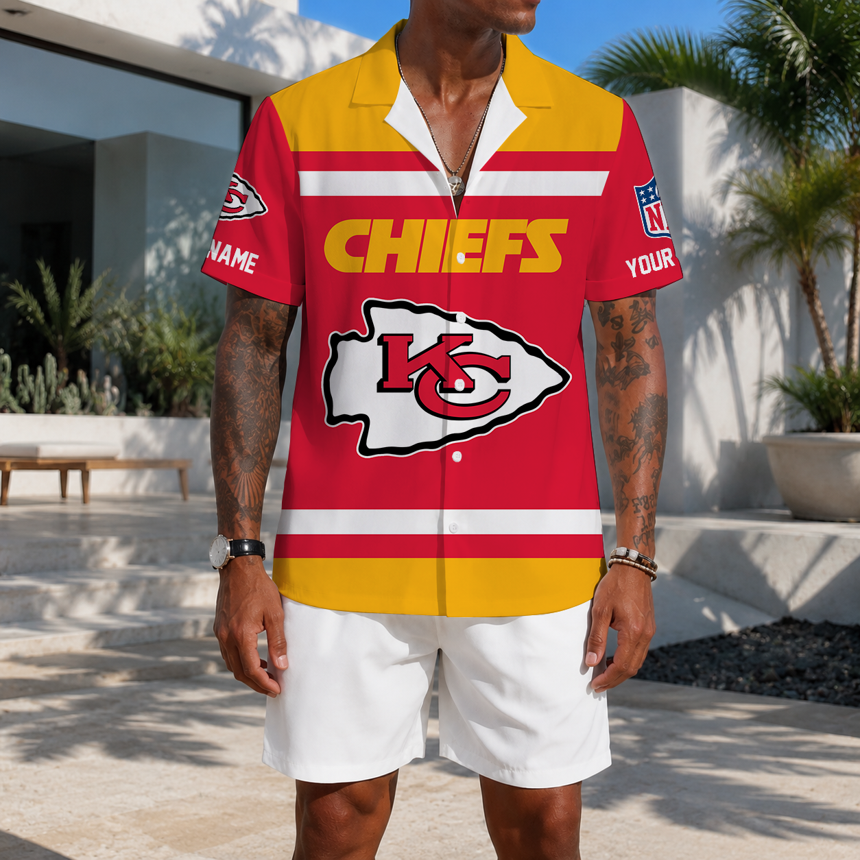 Limited Edition – Customized NFL Kansas City Chiefs Unisex Hawaiian Shirt