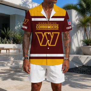 Limited Edition – Customized NFL Washington Commanders Unisex Hawaiian Shirt