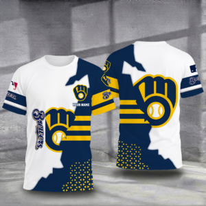 Limited Edition – Customized MLB Milwaukee Brewers Unisex T-Shirt