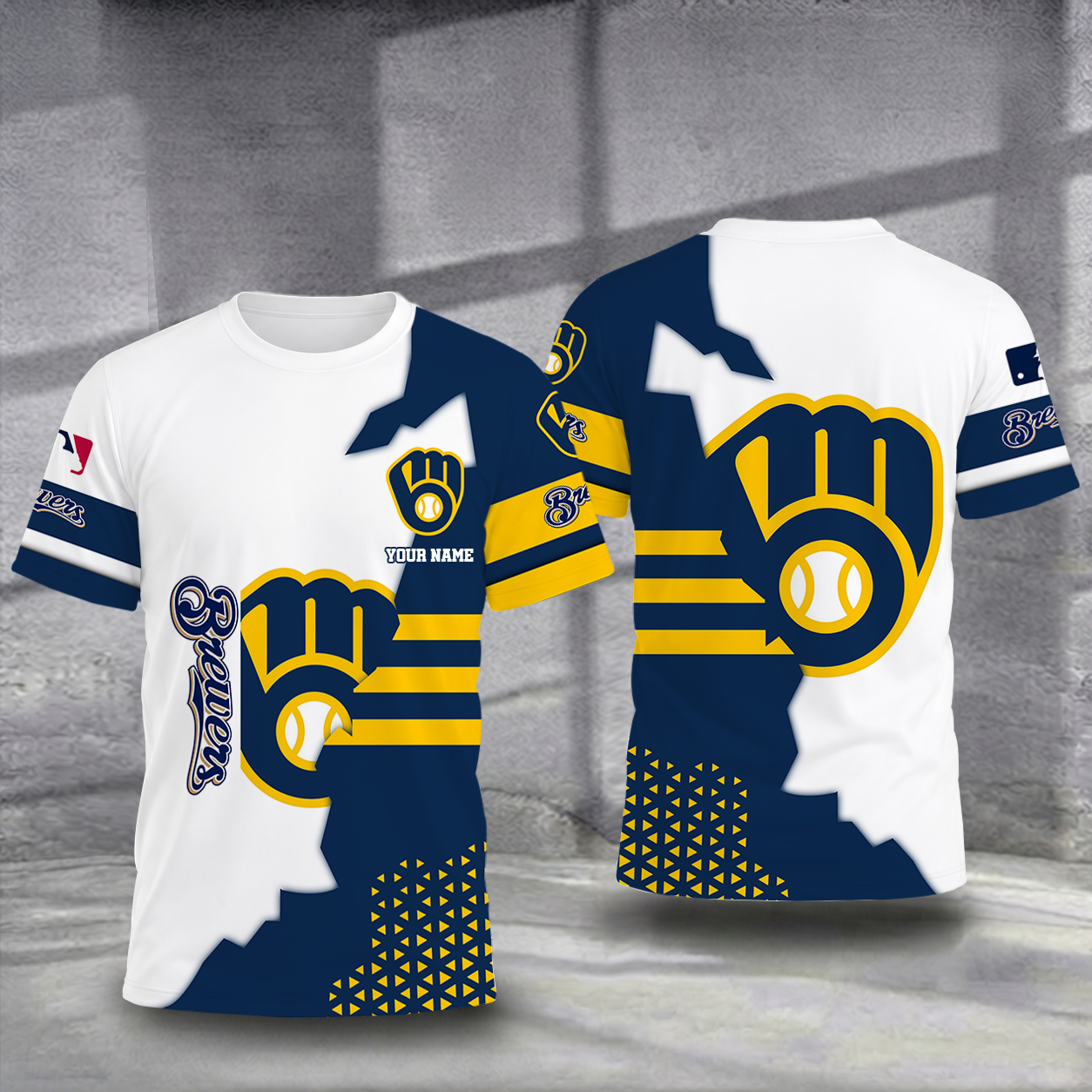 Limited Edition – Customized MLB Milwaukee Brewers Unisex T-Shirt