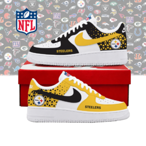 Limited Edition – Customized NFL Pittsburgh Steelers Air Force 1 Shoes