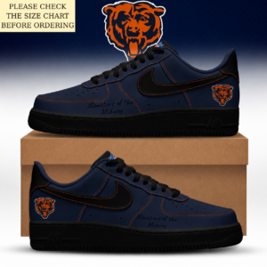 Limited Edition – Customized NFL Chicago Bears Air Force 1 Shoes