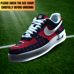 Limited Edition – Customized NFL Houston Texans Air Force 1 Shoes